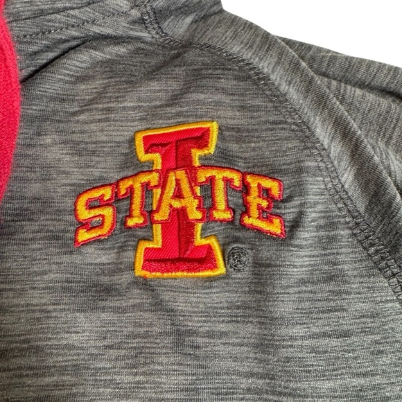 Iowa State Cyclones Colosseum Womens Hooded Pullover Long Sleeve Size Medium - Picture 3 of 16